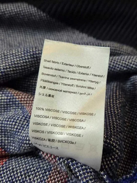 L Farm Rio x Anthropologie navy mixed prints knit cardigan sweater Fish & Hearts - Picture 8 of 11